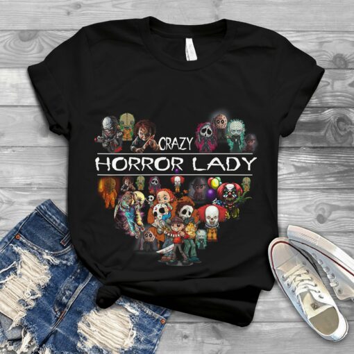 Crazy Horror T-shirt 1