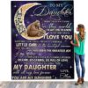 To My Daughter Blanket HD14 5
