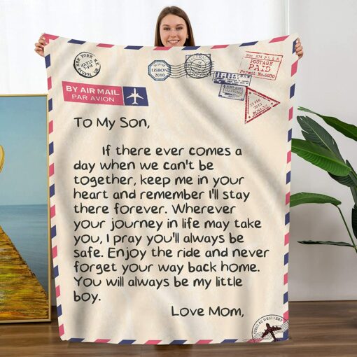 To My Son Blanket HD18 1