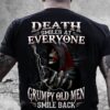 Death Smile Grumpy Old Man T-Shirt 2