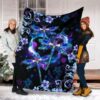 Colorful Dragonfly Blanket HD12 7