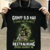 Grumpy Old Man Green T-Shirt 4