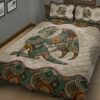 Mandala Dragon Quilt Bedding Set 7