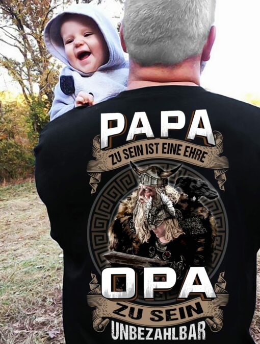 Papa OPA Zu Sein T-Shirt 1