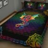 Dragon Quilt Bedding Set Colorful 7