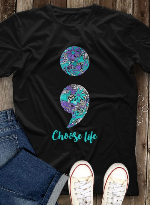 Choose Life Suicide Prevention Shirts 1