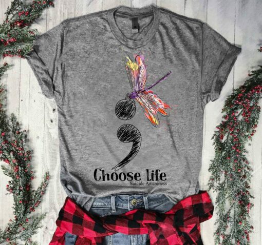 Choose life suicide awareness t-shirt hoodie 1