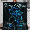 To My Mom blanket TN24 4