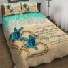 Sea Turtle Quilt Bedding Set 5