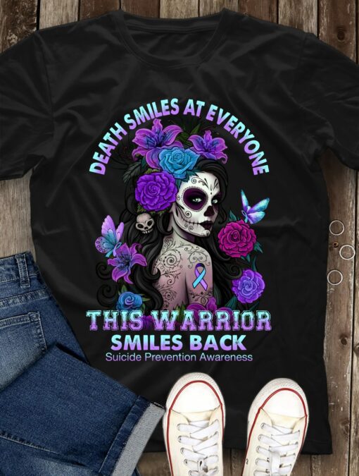 Death Smiles At Everyone T-shirt 1
